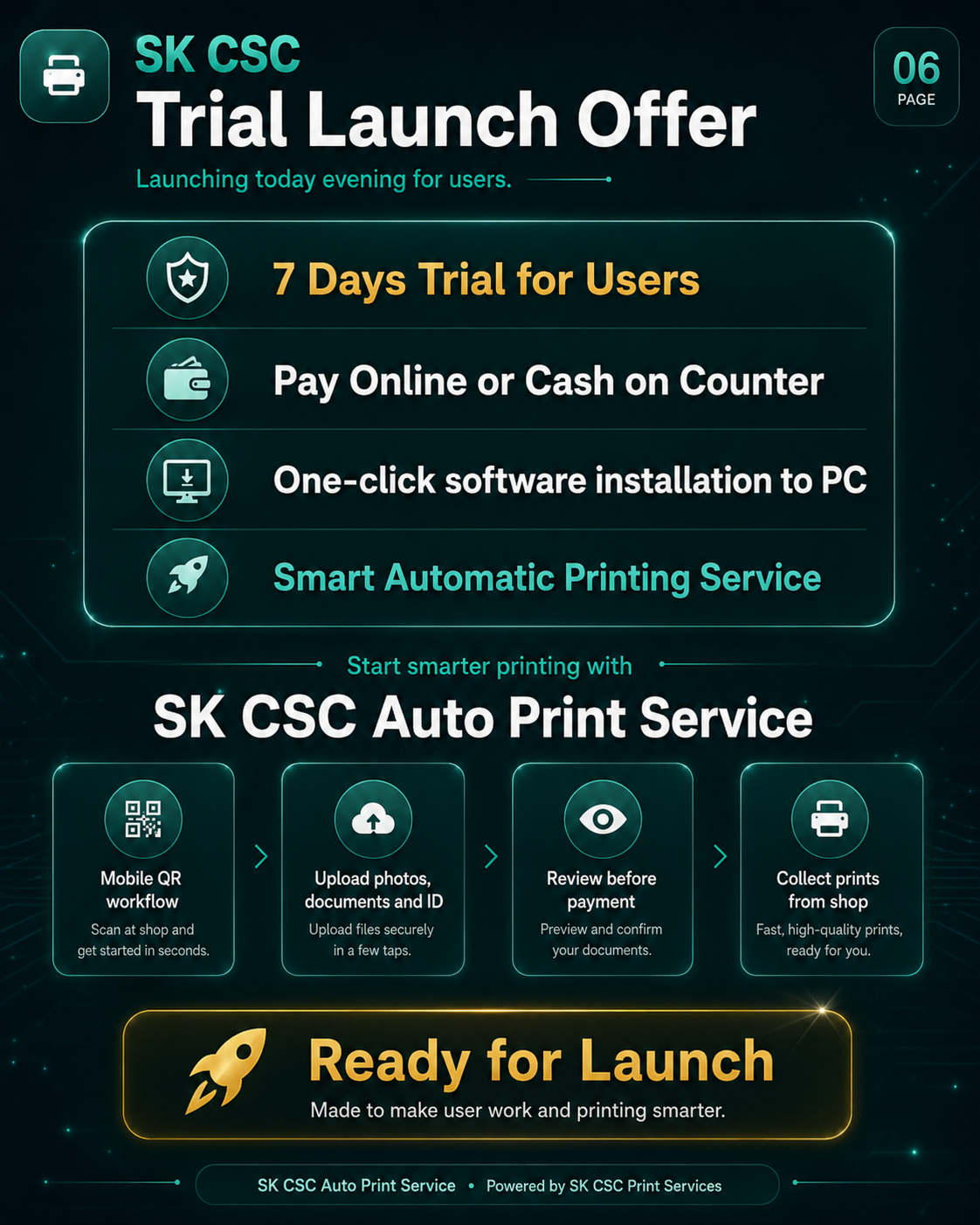 7-Day Free Trial Launch catalog page